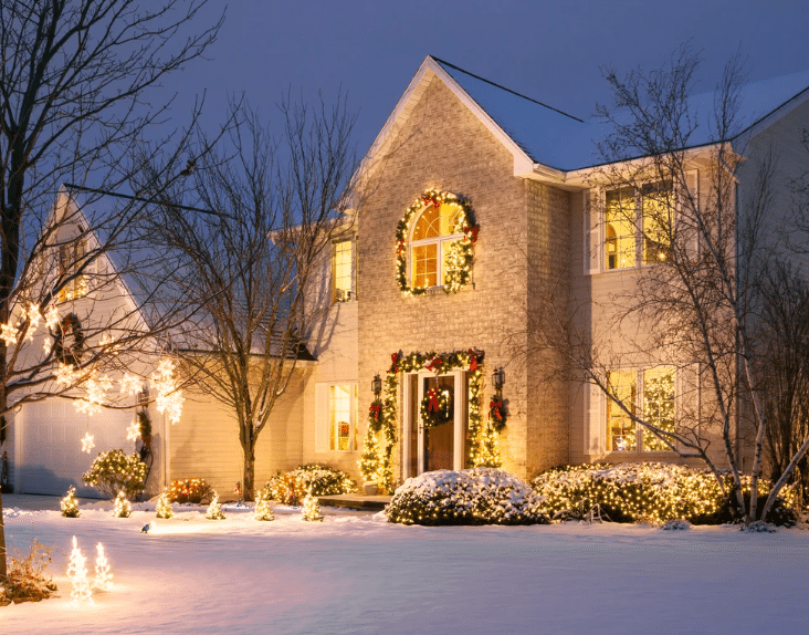 Christmas Light Safety: How to Protect Lights from Snow and Rain