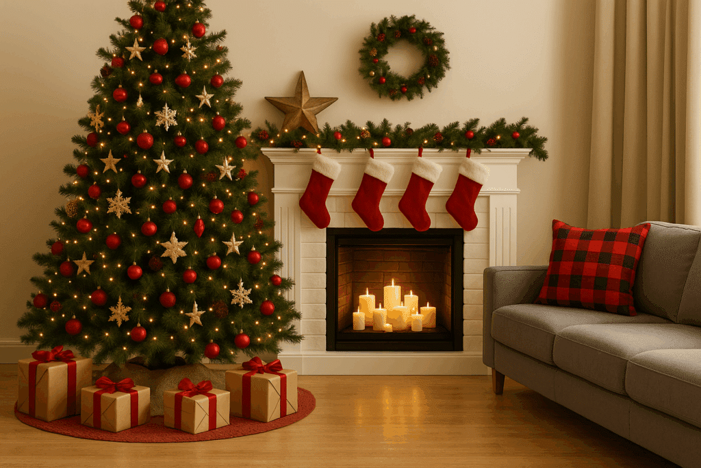 Cohesive Theme with Your Christmas Decorations
