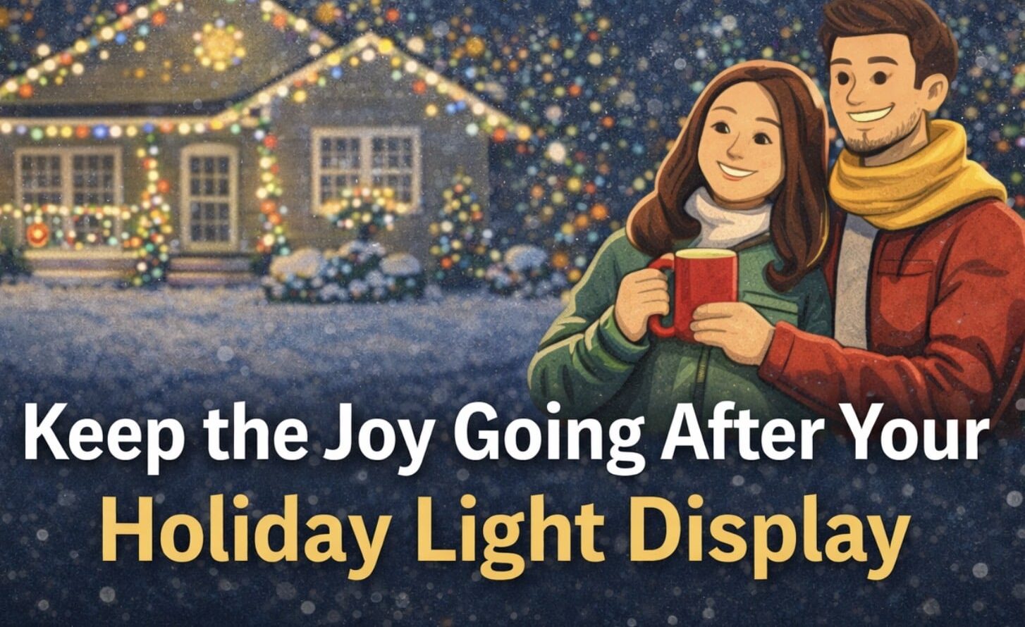 Holiday Light Display Joy: How to Keep the Magic Going