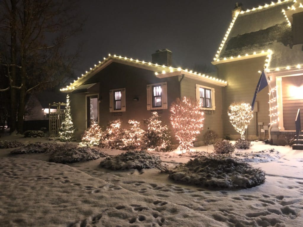 Home Christmas Lights Installations in Carmel, IN