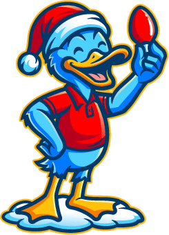 Mr. Jolly of Blue Duck Christmas Lights