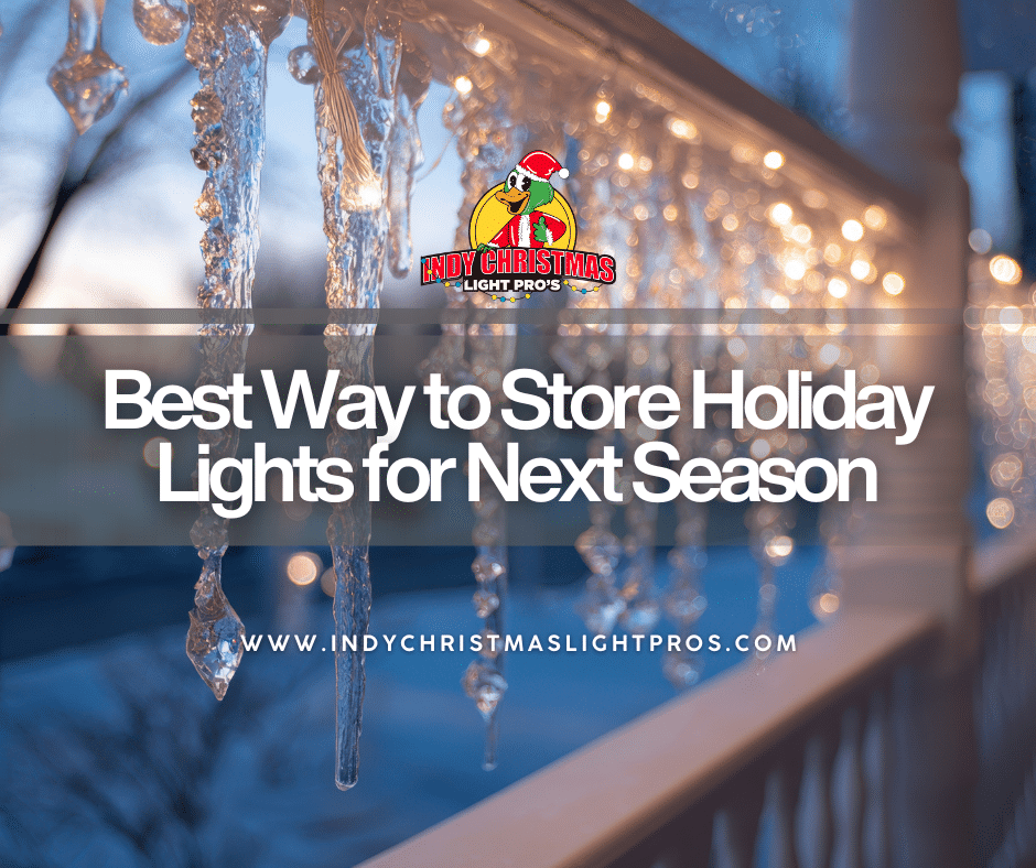 Best Way to Store Holiday Lights for Next Season