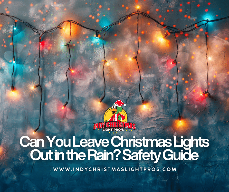 Can You Leave Christmas Lights Out in the Rain? Safety Guide