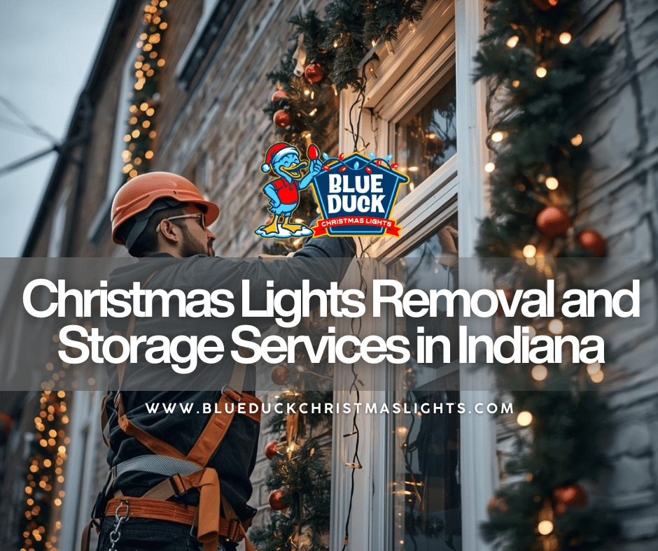 Christmas Lights Removal and Storage Services in Indiana