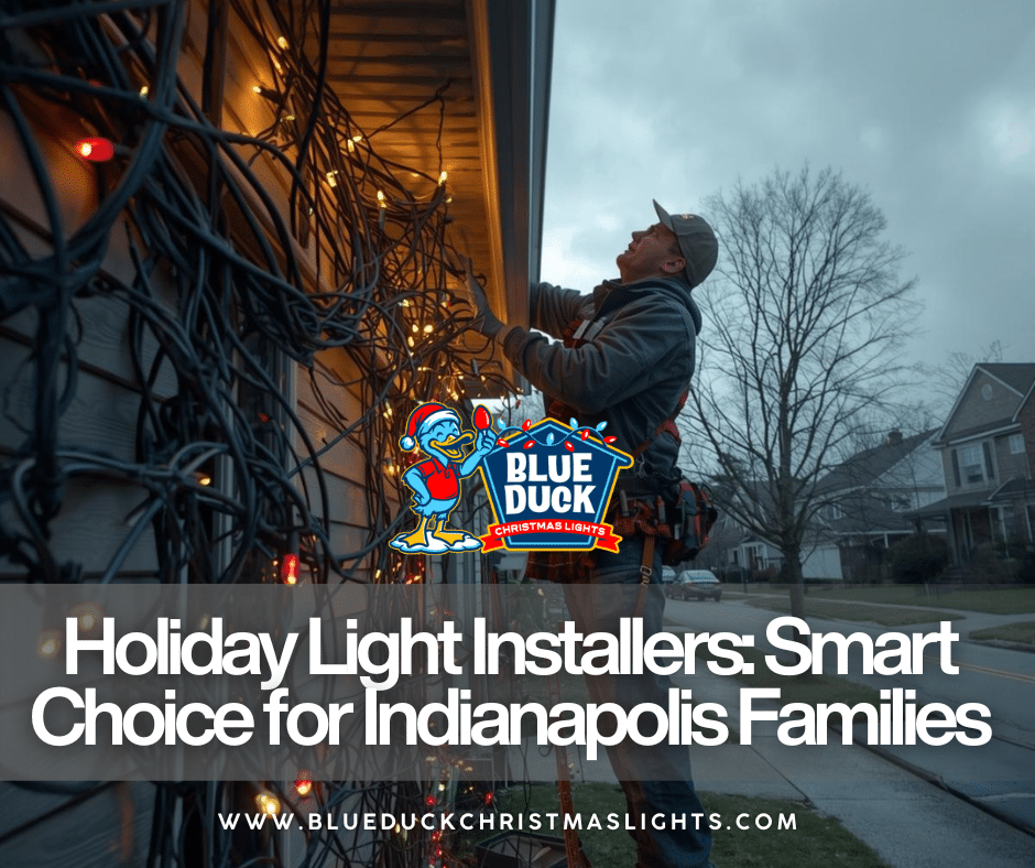 Holiday Light Installers: Smart Choice for Indianapolis Families