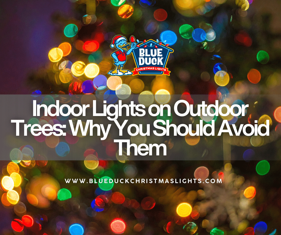 Indoor Lights on Outdoor Trees: Why You Should Avoid Them