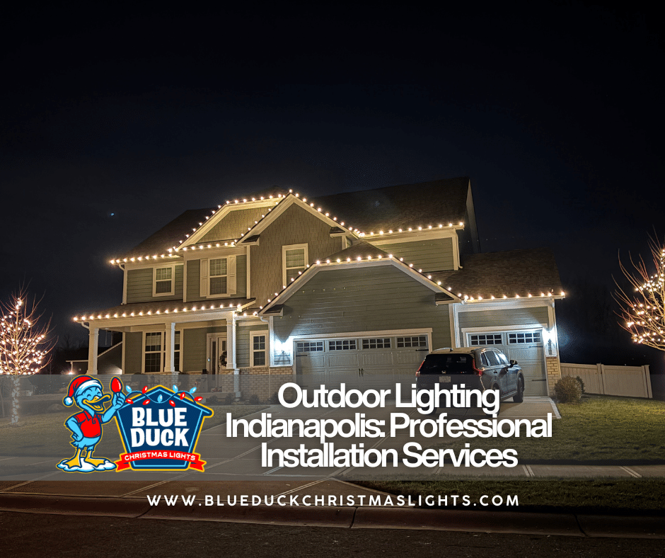 Outdoor Lighting Indianapolis: Professional Installation Services