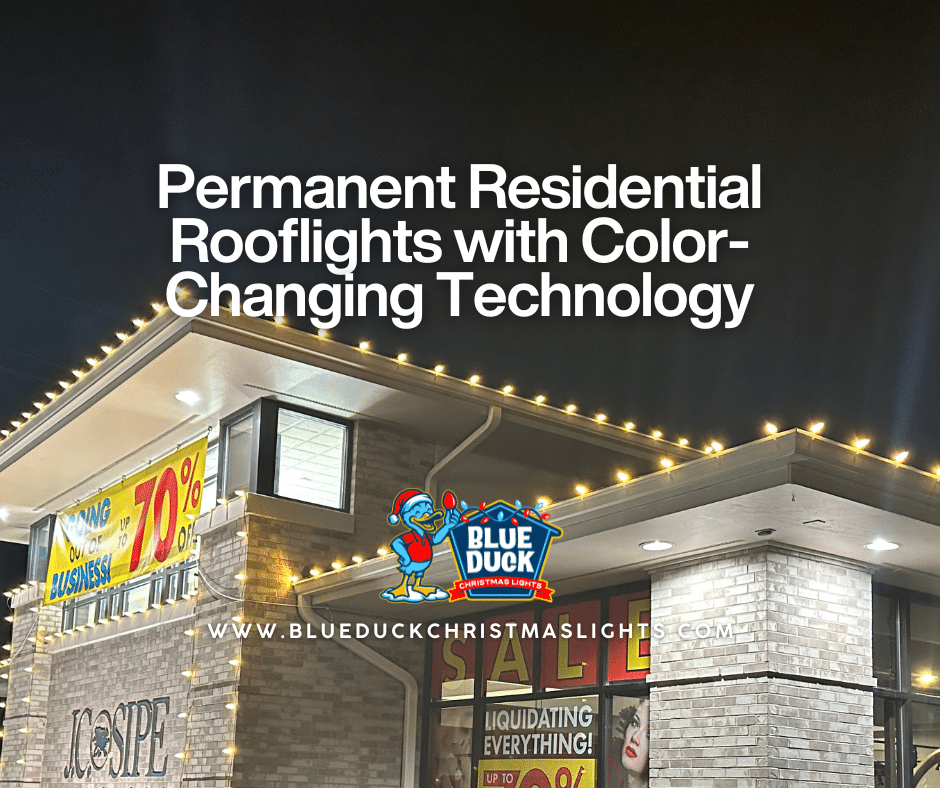 Permanent Residential Rooflights with Color-Changing Technology