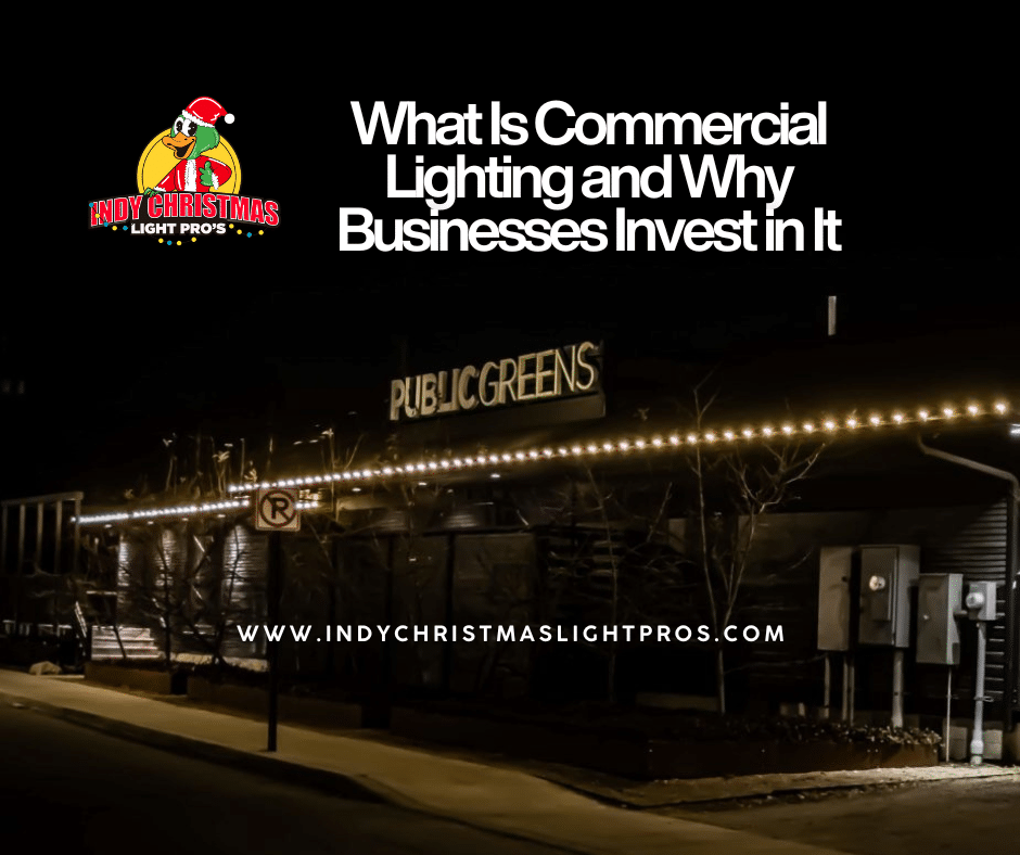 What Is Commercial Lighting and Why Businesses Invest in It